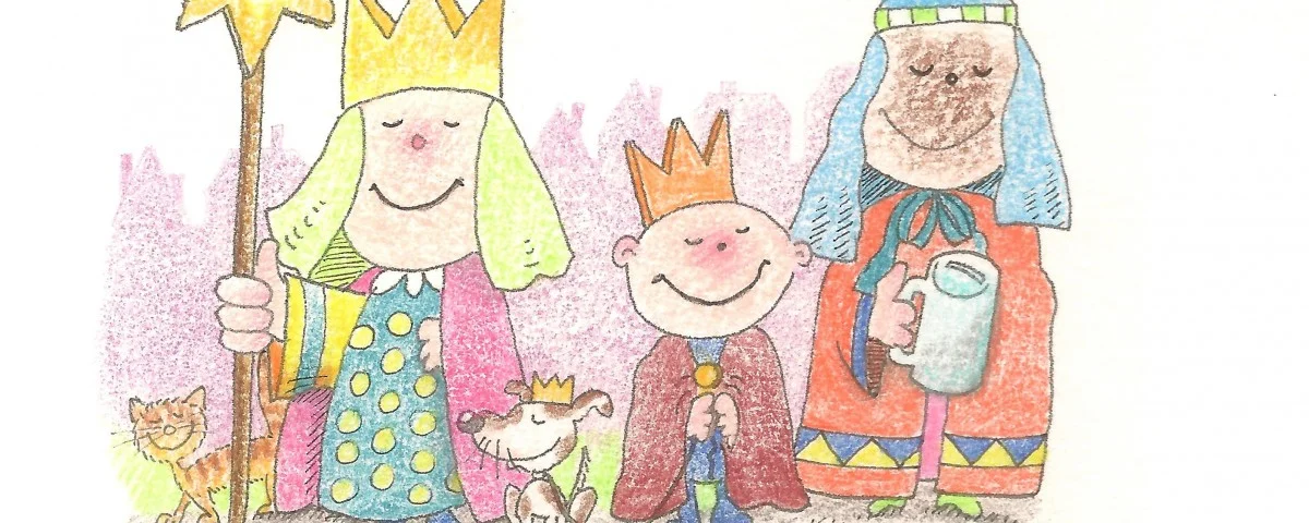 Comic Heilige Drei Könige